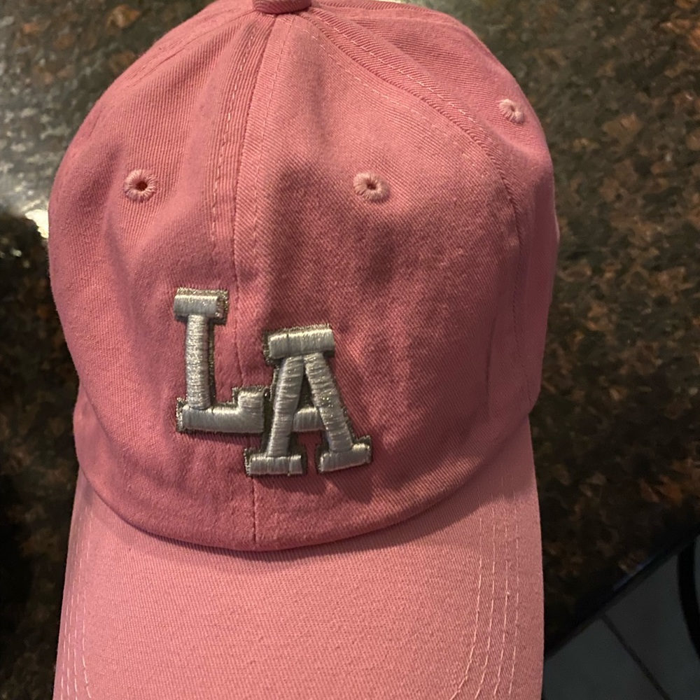 Pink LA dodgers hat | Pink Los Angeles dodgers hat